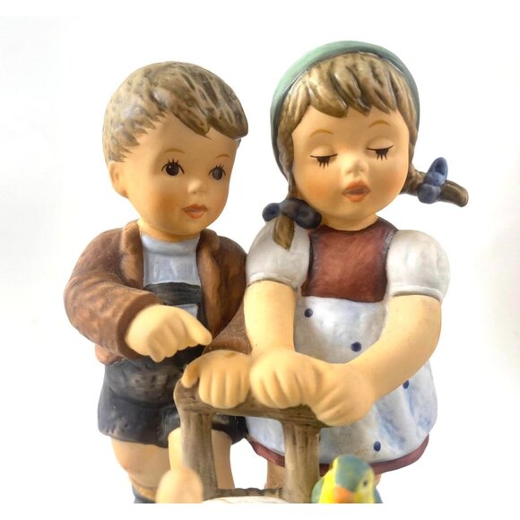 Hummel Goebel "Brother & Sister" Figurine #449 Stroll in the Park - Picture 4 of 7